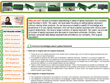 Tablet Screenshot of focus-laptop-keyboard.com